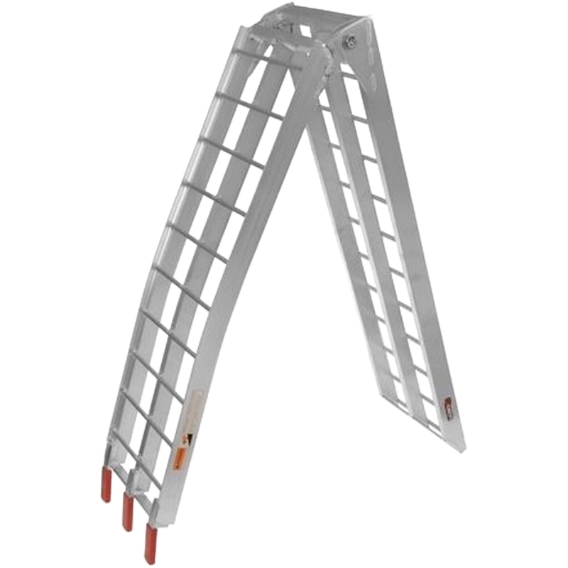 Rampa ancha plegable MX Q-TECH de aluminio