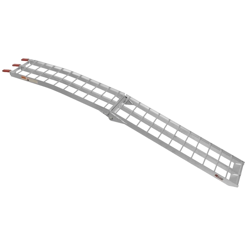Rampa ancha plegable MX Q-TECH de aluminio