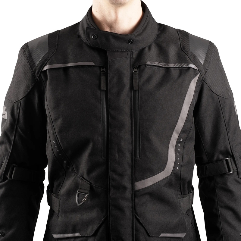 Chaqueta de moto Oxford Montreal 5.0 negra