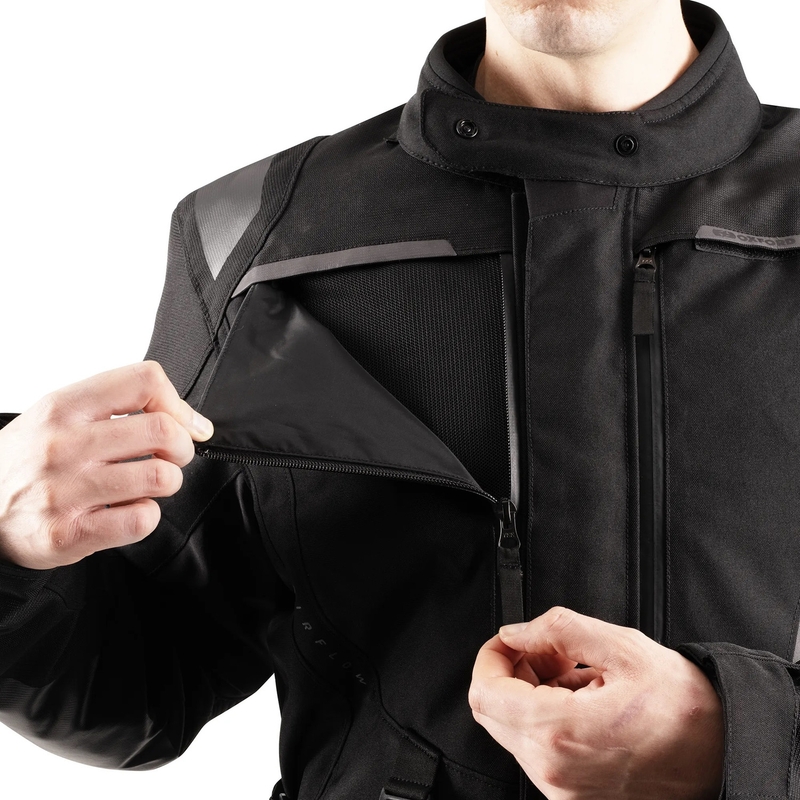 Chaqueta de moto Oxford Montreal 5.0 negra