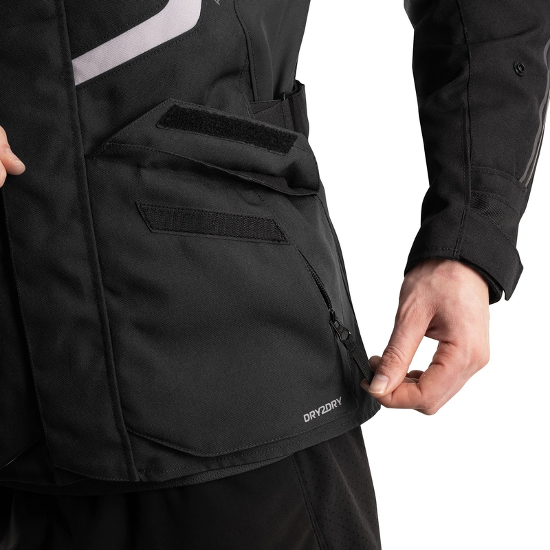 Chaqueta de moto Oxford Montreal 5.0 negra