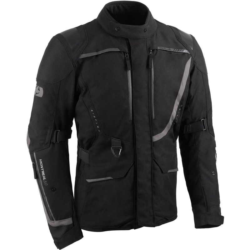 Chaqueta de moto Oxford Montreal 5.0 negra