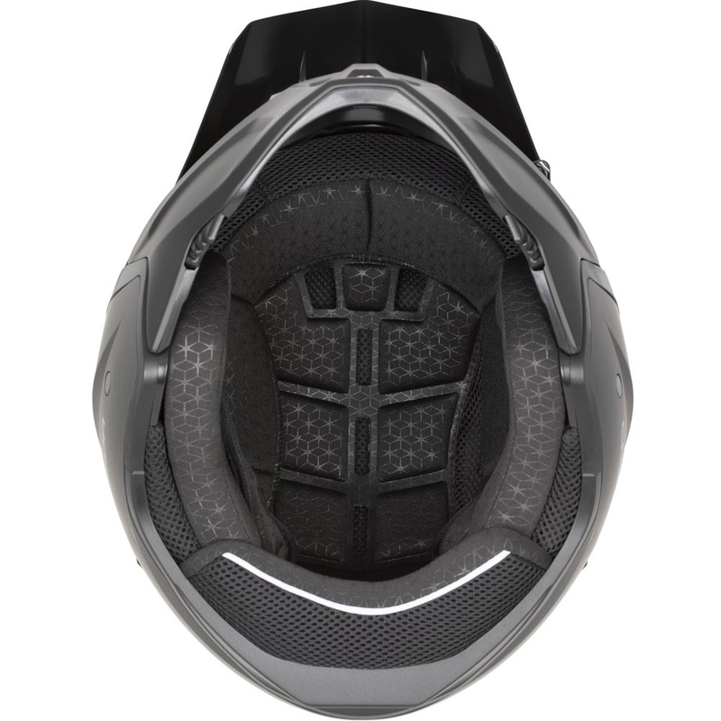 Casco modular de motocicleta Cassida Cross Country Dual amarillo flúor-negro