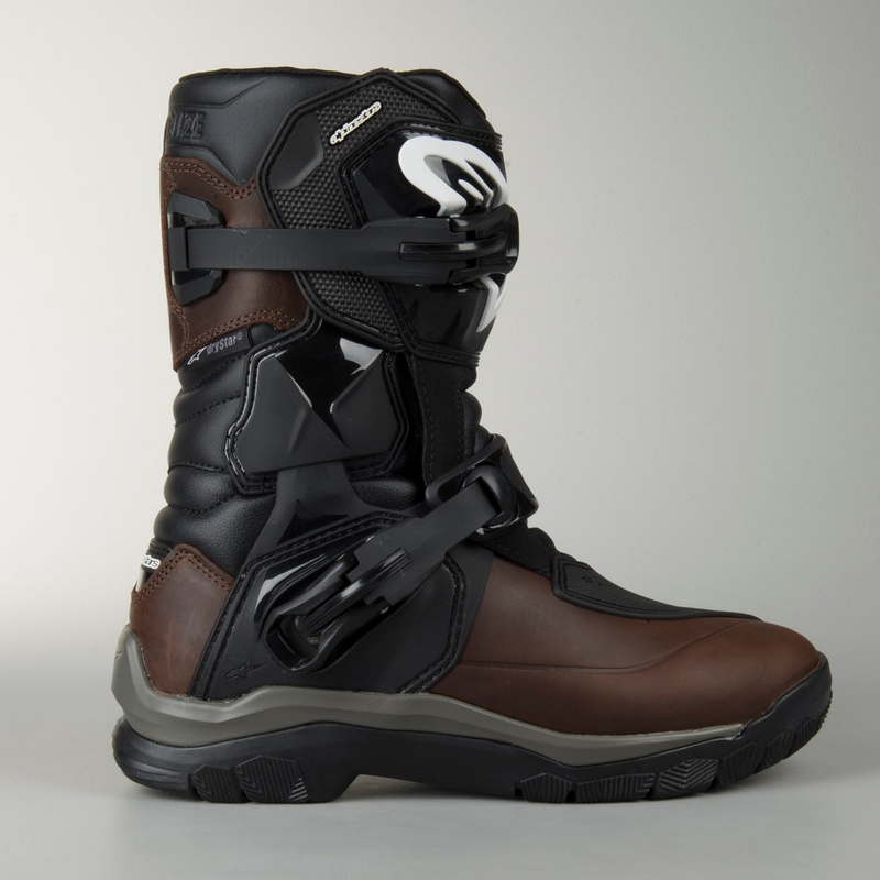 Botas de moto Alpinestars Belize Oiled Drystar Marrón