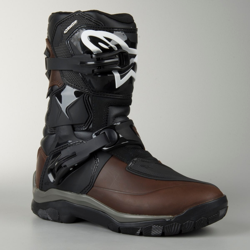 Botas de moto Alpinestars Belize Oiled Drystar Marrón