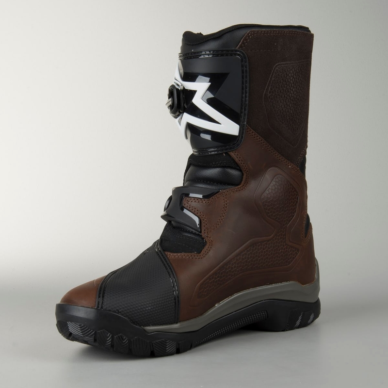Botas de moto Alpinestars Belize Oiled Drystar Marrón