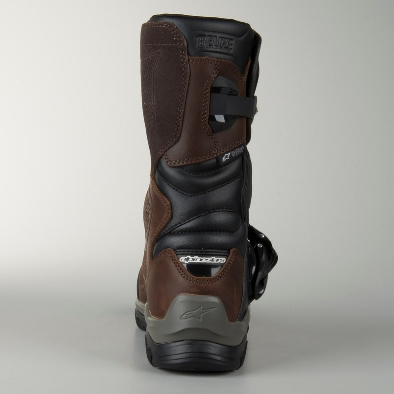 Botas de moto Alpinestars Belize Oiled Drystar Marrón