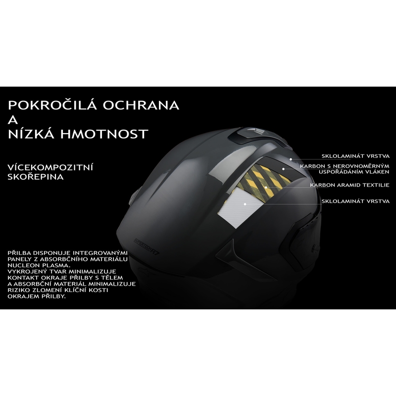 Casco integral de moto Alpinestars S-R7 Solid, color negro mate.