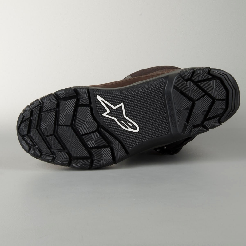 Botas de moto Alpinestars Belize Oiled Drystar Marrón