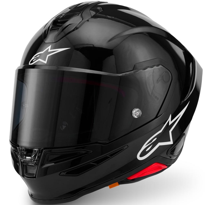 Casco integral de moto Alpinestars S-R7 Solid negro
