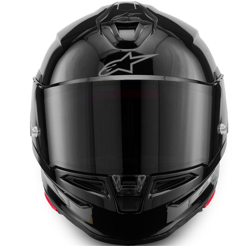 Casco integral de moto Alpinestars S-R7 Solid negro