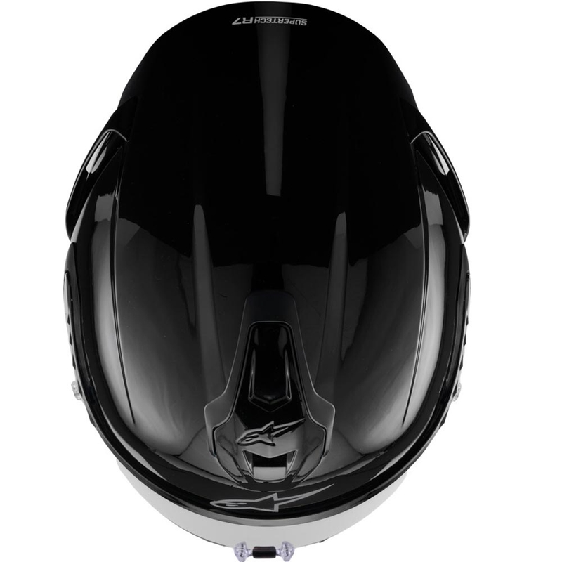 Casco integral de moto Alpinestars S-R7 Solid negro