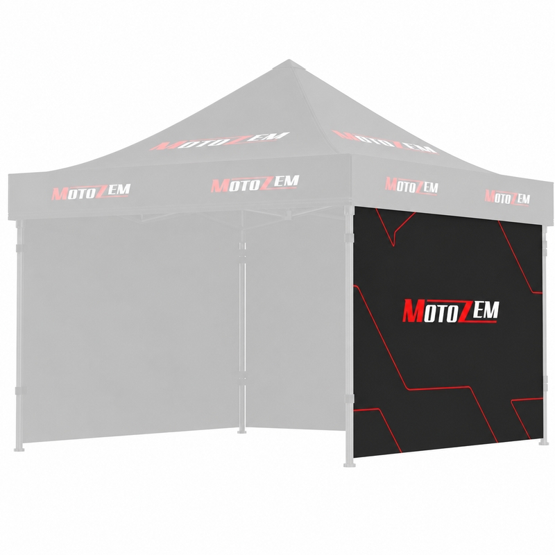 Venta de paneles laterales para la carpa de carreras MotoZem Line liquidación