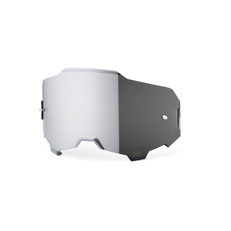 Vidrio iridiado plateado para gafas 100% ARMEGA