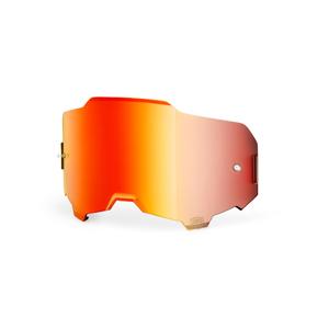 Vidrio iridiado rojo para gafas 100% ARMEGA
