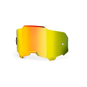 Vidrio iridiado dorado para gafas 100% ARMEGA