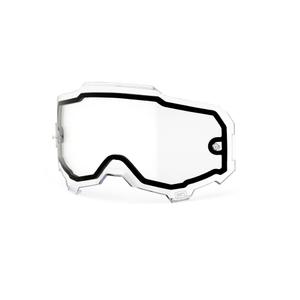 Cristal transparente Dual para gafas 100% ARMEGA