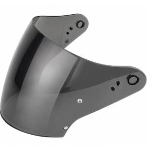 Visera Scorpion KDF-25 para cascos de motocicleta EXO-230/Z1, color humo oscuro.
