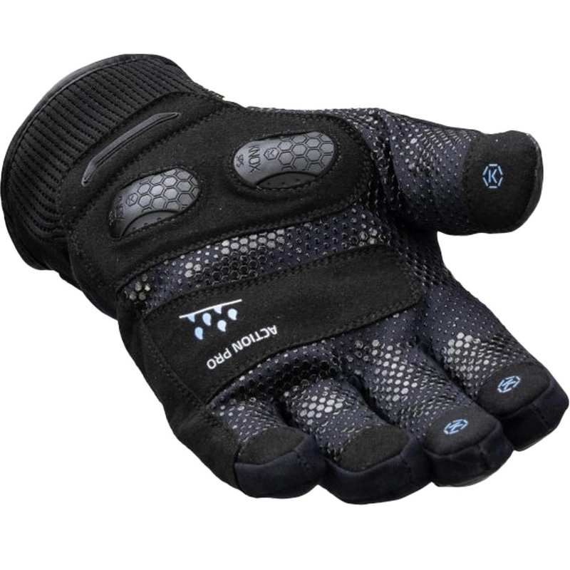Guantes de moto impermeables Knox Action PRO negros
