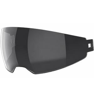 Visera solar para cascos de motocicleta Airoh Bandit, color humo oscuro.