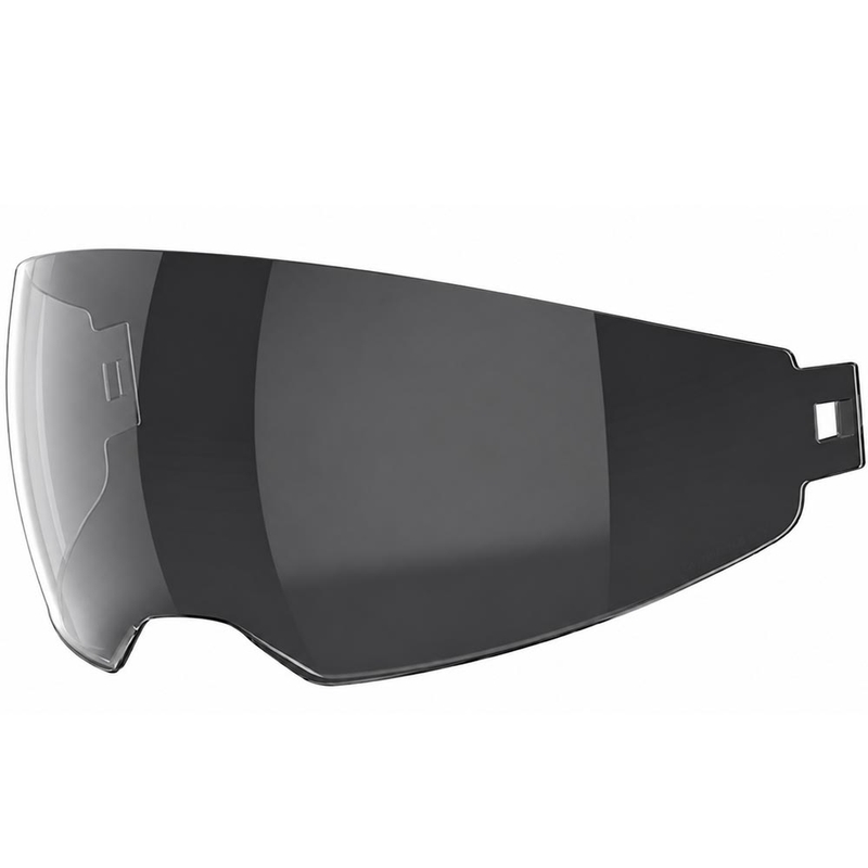 Visera solar para cascos de motocicleta Airoh Bandit, color humo oscuro.