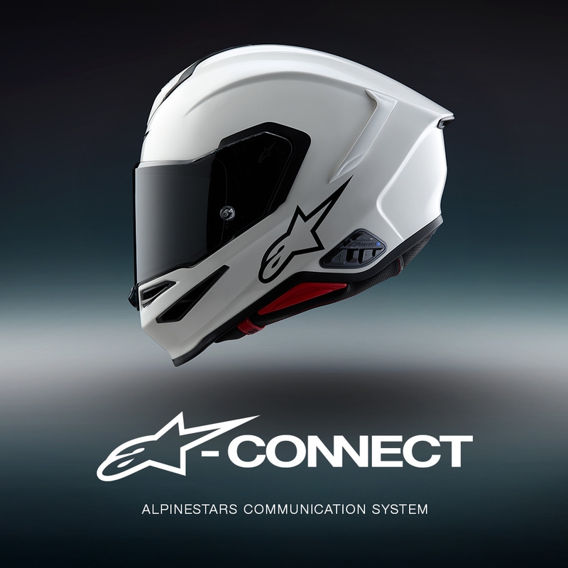 Sistema de intercomunicación Bluetooth para motocicleta Alpinestars A-CONNECT negro