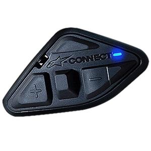 Sistema de intercomunicación Bluetooth para motocicleta Alpinestars A-CONNECT negro