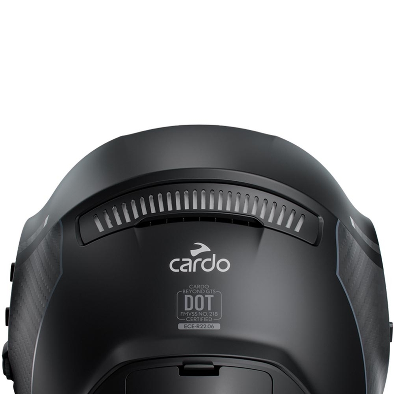 Casco integral de moto Cardo Beyond GTS negro
