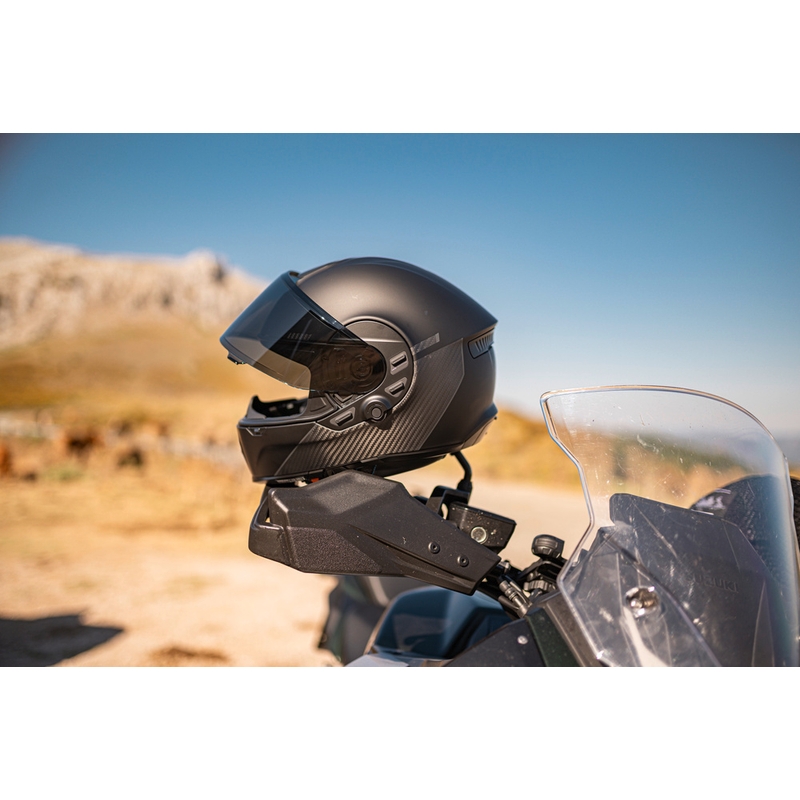 Casco integral de moto Cardo Beyond GTS negro