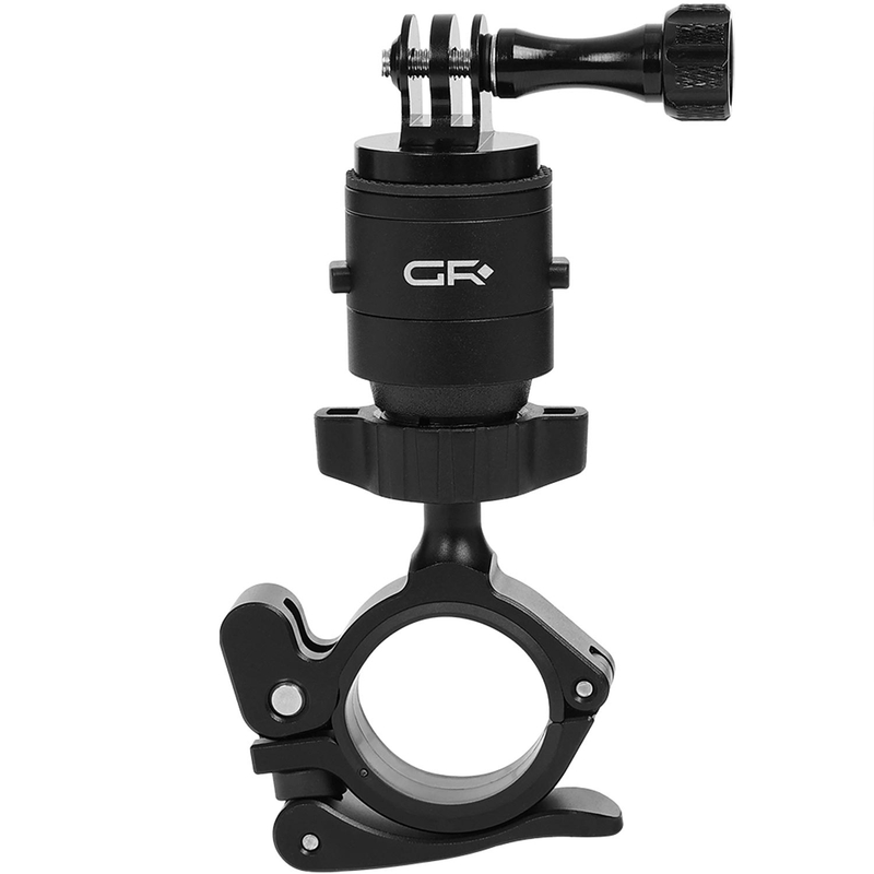 Soporte para cámara de acción con bloqueo giratorio GRxplore GT3 negro
