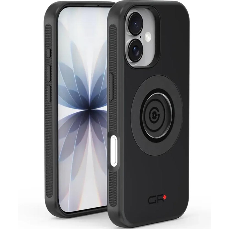 Funda de liberación rápida para Apple iPhone 16 GRxplore negra