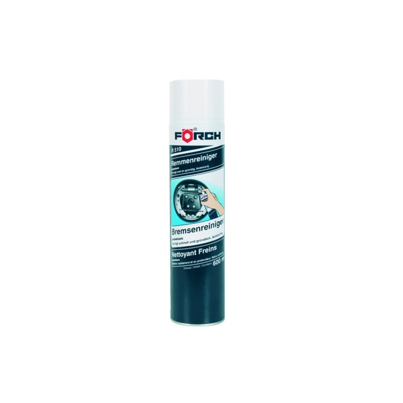Spray limpiador de frenos y cadenas FORCH 600 ml