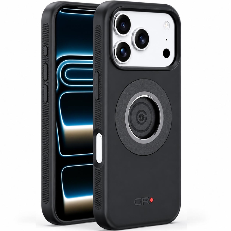 Funda de liberación rápida para Apple iPhone 17 Pro GRxplore negra
