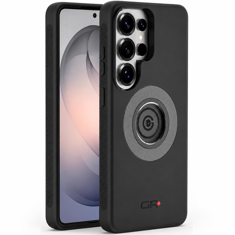 Funda GRxplore de liberación rápida para Samsung Galaxy S26 Ultra negra