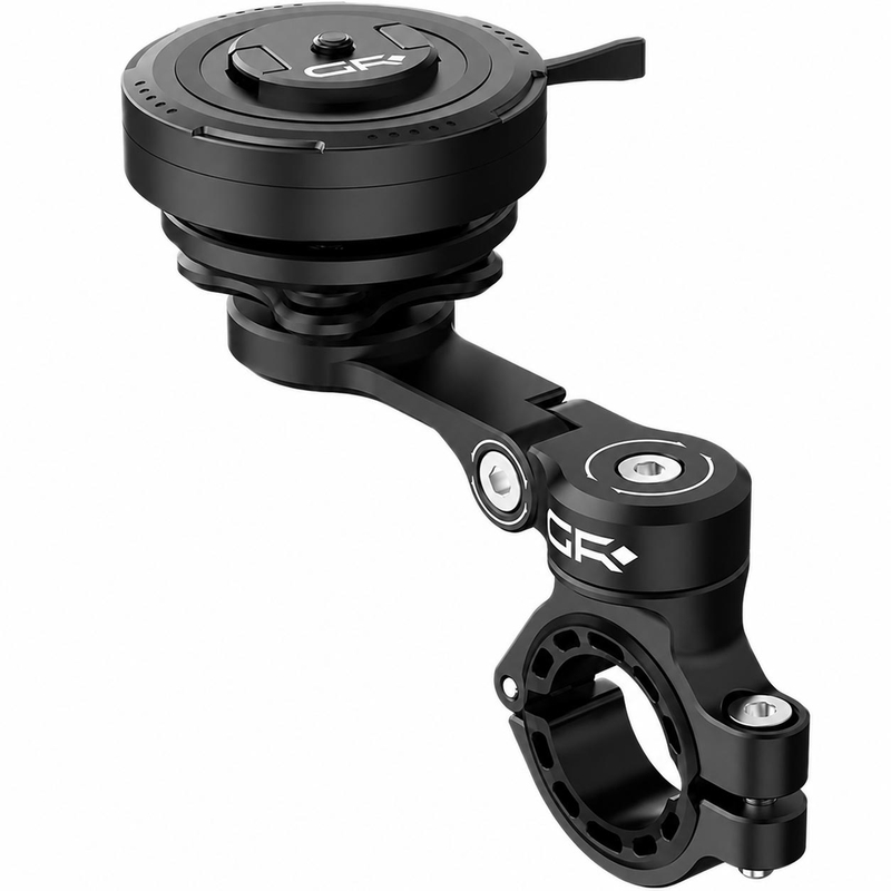 Soporte para teléfono para manillar de motocicleta con brazo ajustable GRxplore MT11 negro
