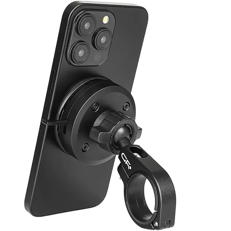 Soporte giratorio para teléfono GRxplore MT2 con cierre de rosca, color negro.