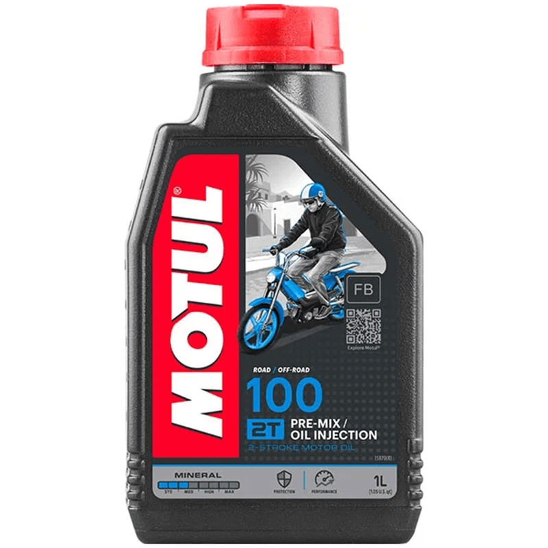 Aceite Motul 100 Motomix 2T 1 l