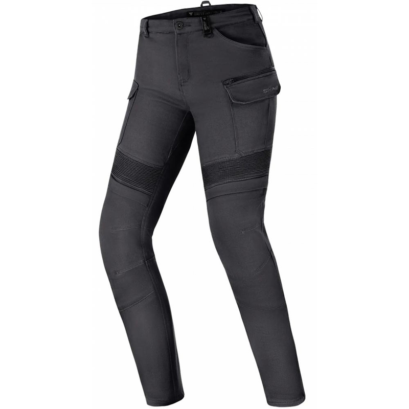 Pantalones de moto Shima Giro 3.0 para mujer, color gris.