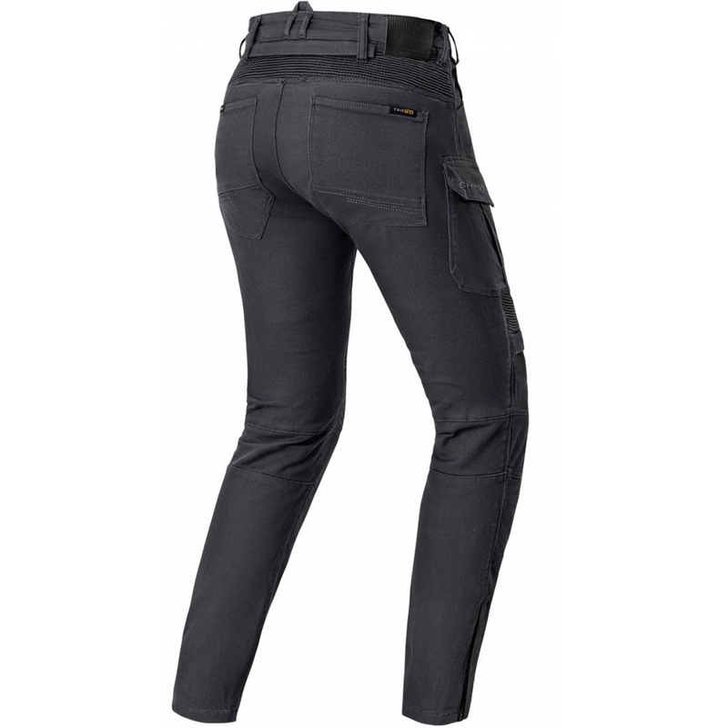 Pantalones de moto Shima Giro 3.0 para mujer, color gris.