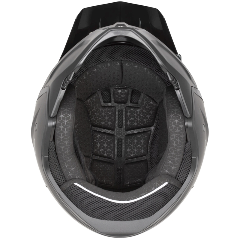 Casco modular de motocicleta Cassida Cross Country Code azul perla-plata-rosa-negro