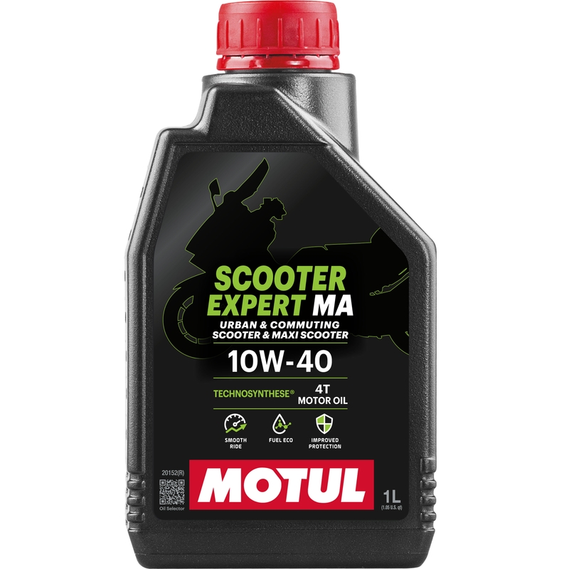 Aceite Motul Scooter Expert 4T 10W-40 1 l