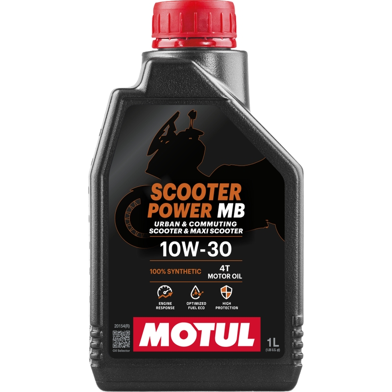 Aceite Motul Scooter Power MB 4T 10W30 1 l
