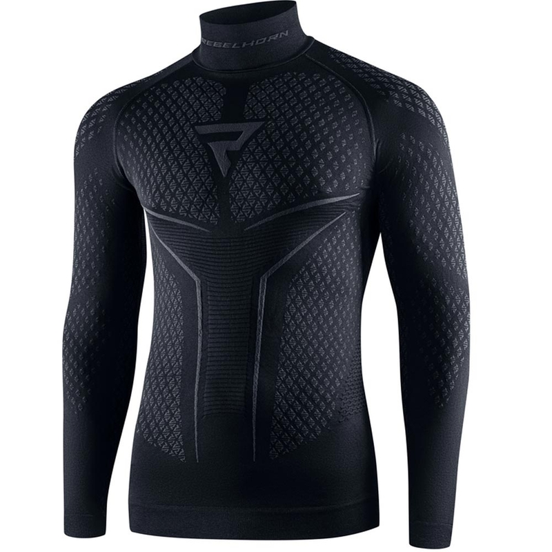 Camiseta térmica Rebelhorn Therm II negro-gris
