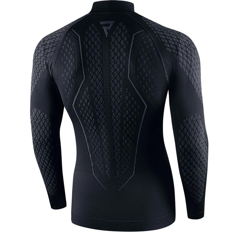 Camiseta térmica Rebelhorn Therm II negro-gris