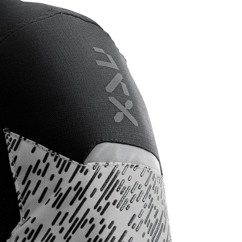 Chaqueta de moto Rebelhorn Jax negra-gris