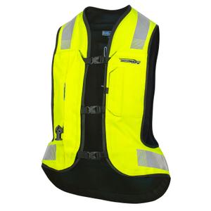 Chaleco airbag HELITE Turtle 2 amarillo fluo