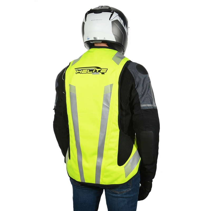 Chaleco airbag HELITE Turtle 2 amarillo fluorescente