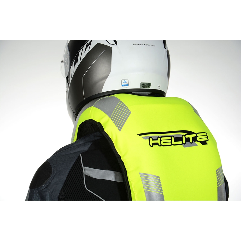 Chaleco airbag HELITE Turtle 2 amarillo fluorescente
