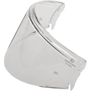 Visera para casco de moto Cassida Multiflip con preparación para Pinlock, transparente