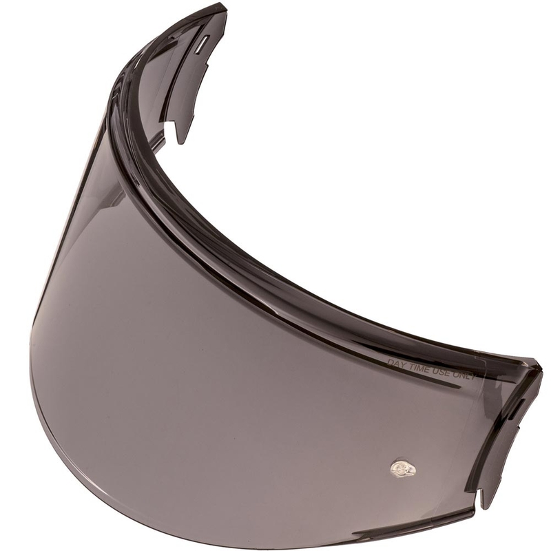 Visera para cascos de moto Cassida Multiflip con preparación Pinlock, ahumada
